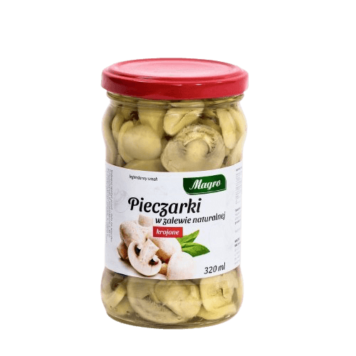 Pieczarki w zalewie naturalnej